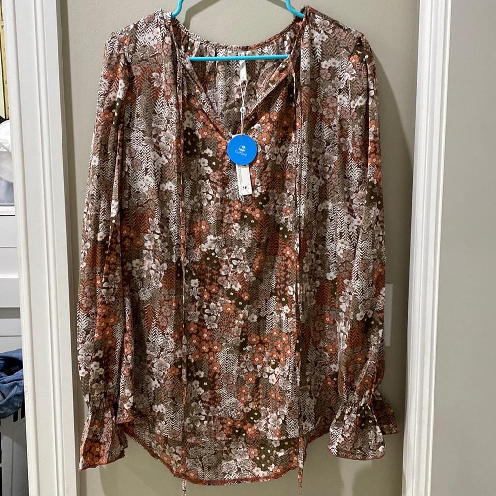 Brand new, size Medium, Cupshe boho shirt